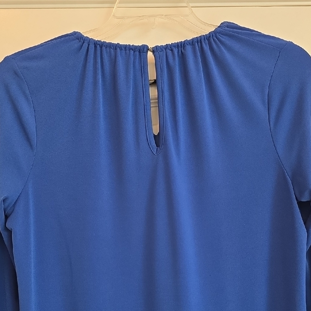 Jones New York Royal Blue Blouse - Picture 4 of 5